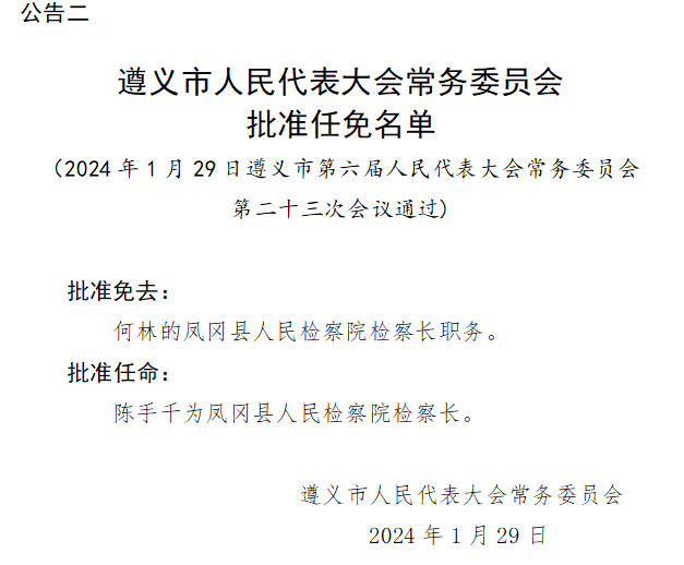 遵义市委重塑领导团队推动城市新发展，最新人事任免揭晓