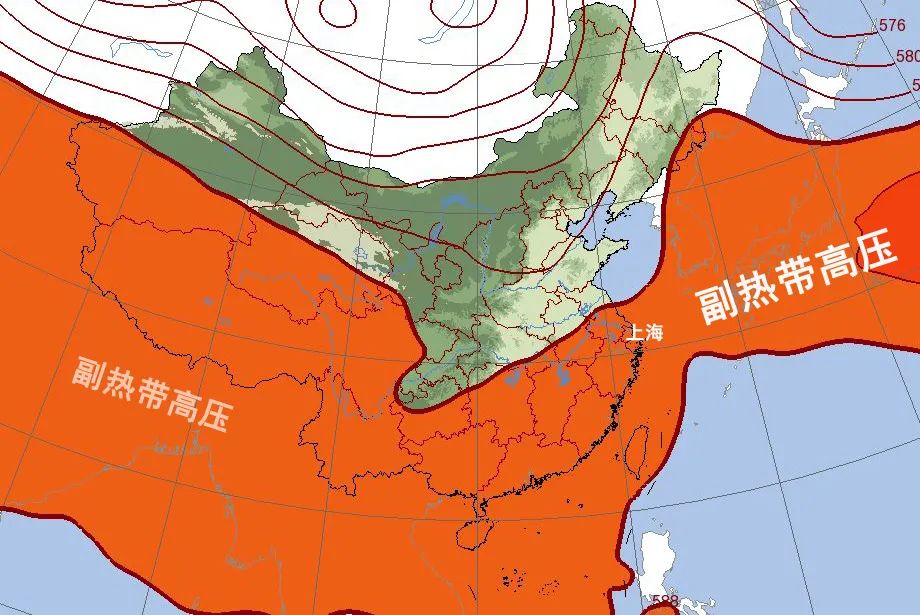 副热带高压最新位置及其影响分析